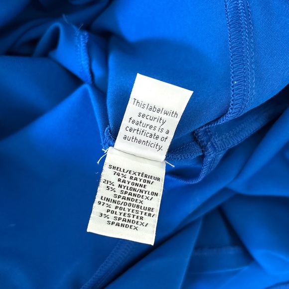 Diane Von Furstenberg Royal Blue Jeanie Mini Dress - Picture 6 of 7